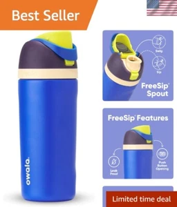Kids 16 oz FreeSip Insulated Stainless Steel Water Bottle - Celestial Sphere - Picture 1 of 7