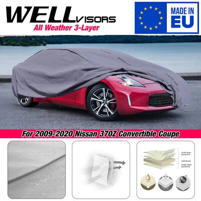 WELLvisors Car Cover 3-6898519CE For 2009-2020 Nissan 370Z Convertible Coupe - Image 1 of 4