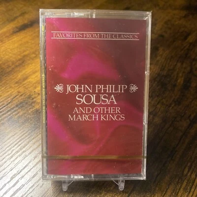 JOHN PHILIP SOUSA And Other March Kings Readers Digest 2 Cassette Tape Set NEW — 第 1/4 张图片