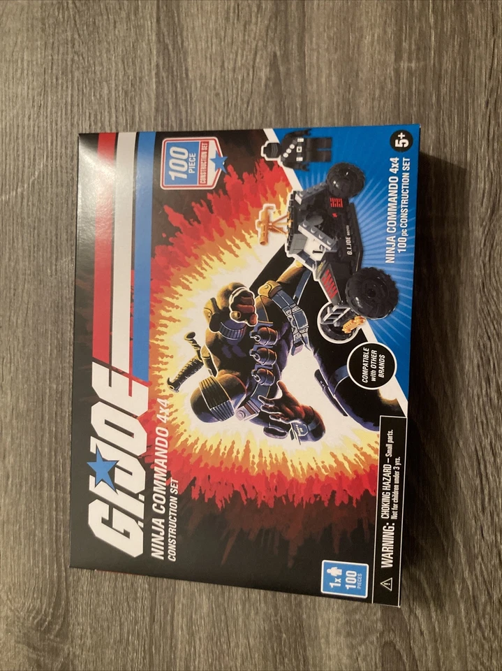 Juego de construcción GI Joe Ninja Commando 4x4 Hasbro 100 piezas 17C Foto 1 de 4