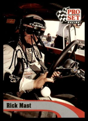 Rick Mast 1992 Pro Set #42 Precision Products IP Auto Racing Card - Image 1 of 2