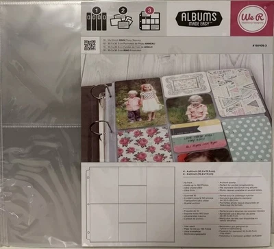 NEW ~WE R MEMORY KEEPERS~ALBUMS MADE EASY PHOTO SLEEVES~CHOOSE 1 or ALL~1+ SHIP - Image 1 of 2