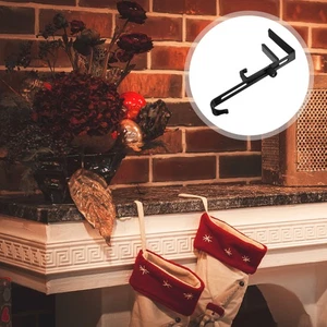  Gusseisen Strumpfhalter hängend Kaminhalter und Girlandenaufhänger - Bild 1 von 12