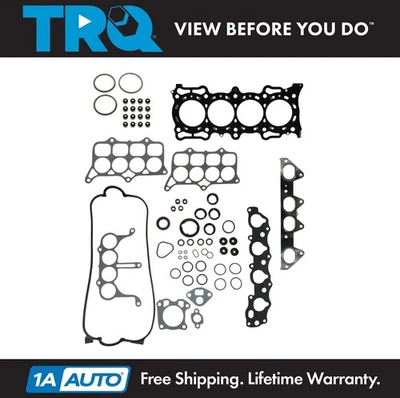 TRQ Engine Head Intake Exhaust Manifold Gasket Set for Honda Accord Odyssey 2.2L - Image 1 of 3