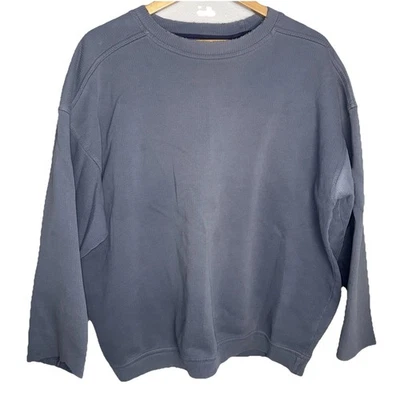 Camp David Unisex XL Azul Envejecido Cuello Redondo Sudadera Manga Cruda Dobladillo Informal Foto 1 de 4