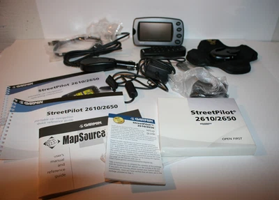 Garmin StreetPilot 2610 GPS Portátil Coche Navegación Caja Abierta Set Foto 1 de 4