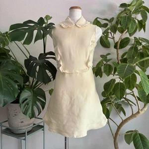 miu miu Pastel Yellow Dress Women Japan Size M/US Size S - Picture 1 of 6