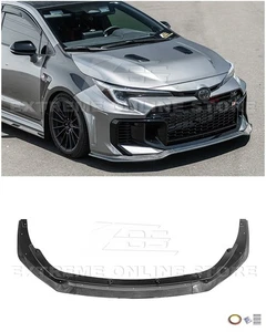 For 25-Up Toyota GR Corolla | GR Style CARBON FIBER Front Bumper Lip Splitter - Picture 1 of 24