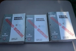 1998 BUICK REGAL CENTURY SERVICE REPAIR MANUALS 3 VOLUME SET GM - Bild 1 von 2
