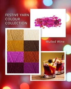 Stylecraft Special Dk Christmas Yarn/wool Mulled Wine knit crochet - Picture 1 of 1