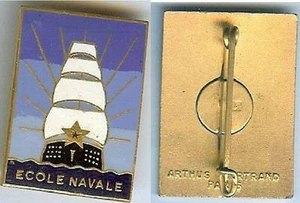 Marine - Ecole Navale AB émail ancien - Picture 1 of 1