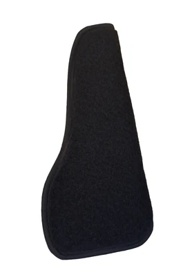 Tapis Protecteur Pour Repose-Pieds Smart Fortwo III (W453) 2014-2024, Noir - Photo 1/4