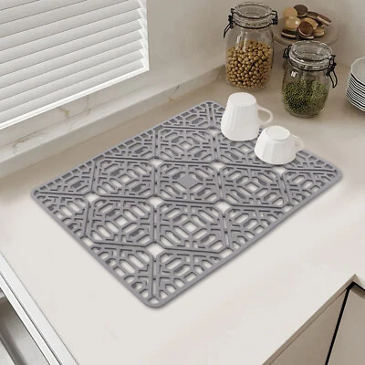 Spülbeckenmatte 40*27cm Spülmatte Spülbecken Einlage Schutzmatte Abtropfmatte DE - Bild 1 von 4