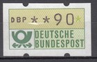Brd 1981 Automaten Freimarke 90Er Postfrisch Gelbe Gummierung Mit Nr 21366