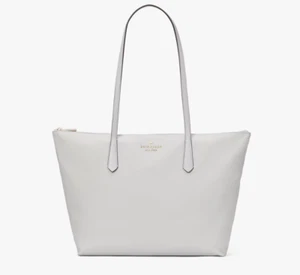 NWT Kate Spade New York Kitt Large Tote Bag Shoulder Bag Nimbus Grey K6031. - Picture 1 of 3