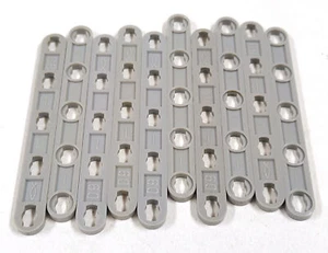 Vintage Fischertechnik 38535 Strut 60 Gray 10pcs 1977 - Picture 1 of 2