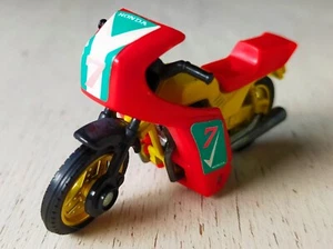 Vintage Tomica Toys Honda CB750F 1:34 Motorcycle Red & Yellow Good Made In Japan - Picture 1 of 9