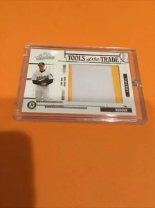 2005 Playoff Absolute Tim Hudson Jumbo Patch /50 Oakland A’s - Picture 1 of 2