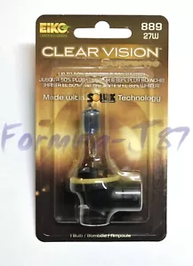 Eiko ClearVision Supreme 889 Uno Lampadina Luce Anteriore Giro Signal Backup - Picture 1 of 10
