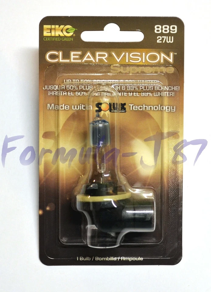 Eiko ClearVision Supreme 889 One Bulb Light Front Turn Signal Backup Reverse - Image 1 of 4