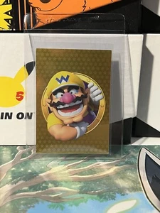 Cartes à collectionner Panini Super Mario n° Carte dorée Wario 155 - Photo 1/2