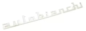 Blanco Autobianchi Aluminio Script 302 mm Nuevo - Imagen 1 de 1