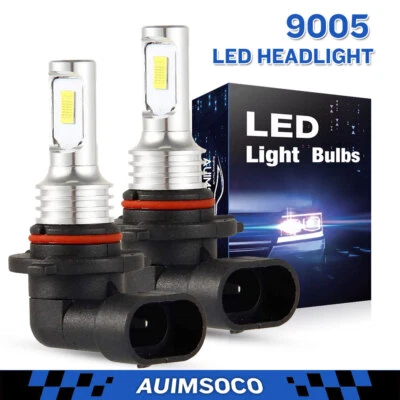 Bombillas LED blancas 9005 para Acura CL RL TL CSX TSX MDX High Beam 6000K Foto 1 de 4