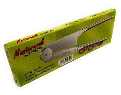 Tempered Steel NutCracker Betel Nut Supari Cutter Slicer Sarota Sorta - Size 6'' - Image 1 of 3