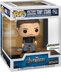 Funko Pop! Marvel Avengers Victory Shawarma Deluxe Tony Stark #756 New - Picture 1 of 2