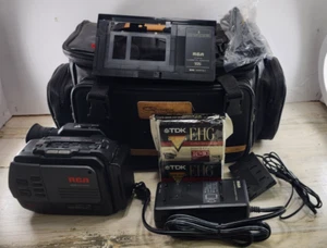 RCA CC180 VHS-C Compact Camcorder Video Vintage FOR PARTS Plus Access. Funktioniert nicht - Bild 1 von 16