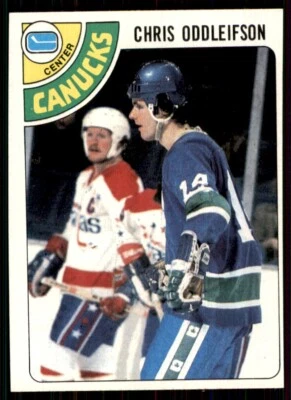 1978-79 Topps Chris Oddleifson Vancouver Canucks #183 - Image 1 of 2