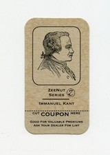 #TN12372 IMMANUEL KANT Z-Light 2011 UV Game Card