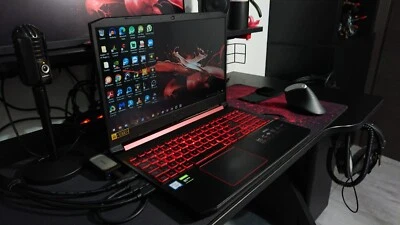 Acer Nitro N515-54-72 5 i7-9750H, 16GB RAM, 1TB SSD, Nvidia GeForce GTX 1650 4GB - Immagine 1 di 4