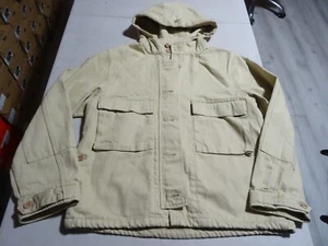 NEW Bait SEATTLE SUPERIOR GOODS SKATE HOODED Jacket TAN MENS SIZE S - Picture 1 of 9