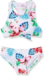 Kanu Surf Girls' UPF 50+ Beach Sport Racer Halter Bikini 2-Piece Swimsuit - Picture 1 of 41