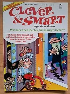 Clever & Smart Nr.55 von 1982 - TOP Z1 ORIGINAL ERSTAUFLAGE COMIC-ALBUM Condor - Picture 1 of 3