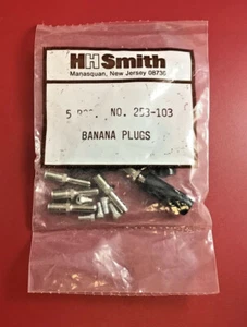 LOT OF 5 HH SMITH 253-130 BANANA PLUG 3 PARTS PER EA. - Picture 1 of 4