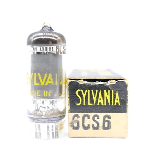 One Excellent SYLVANIA 6CS6 Tube NOS NIB Strong as Hell! GM[%]: 130 AMPLITREX - Picture 1 of 1