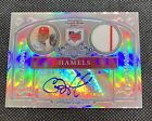 2006 Bowman Sterling Refractor Rookie Jersey Auto Cole Hamels RC /199