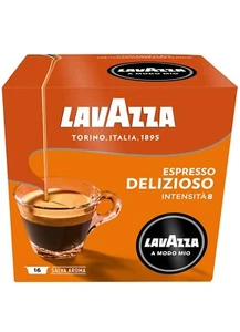 Lavazza Coffee Pods 96 Pack Espresso Delizioso Capsules Sweet Smooth & Strong - Picture 1 of 3