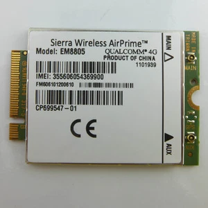 Sierra Wireless AirPrime EM8805 PCI Express M.2 4G LTE UMTS (3G), HSPA+ WIFI wir - Bild 1 von 2