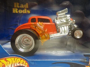 Hot Wheels RAD RODS '32 FORD COUPE Red w/Flames 1932 - Picture 1 of 3