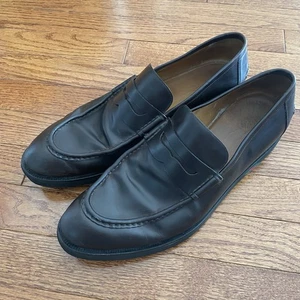 Gucci schwarze Leder Penny Loafer Größe 11  - Bild 1 von 11