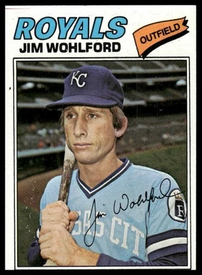 1977 Topps #622 Jim Wohlford MINT Kansas City Royals - Image 1 of 2