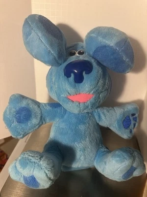 "Juguete apretador de orejas animadas de peluche Blues Clues de 12"" funciona" Foto 1 de 4