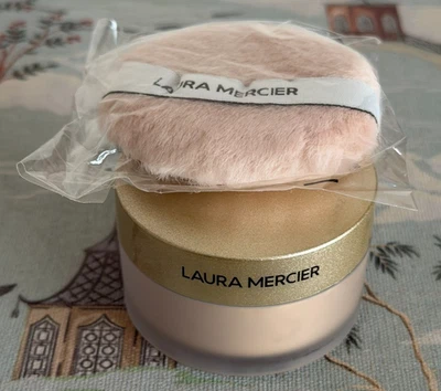 Laura Mercier Translucent Loose Setting Powder Honey 29g Sealed + Puff Worth £80 - Image 1 of 4