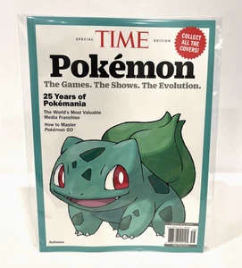 SPECIAL EDITION TIME MAGAZINE POKEMON: 25 YEARS OF POKEMANIA BULBASAUR NEW 2025 - Picture 1 of 7