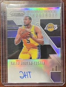Talen Horton-Tucker 2019-20 Prizm Refractor Rc Auto Autograph Chicago Bulls - Picture 1 of 1