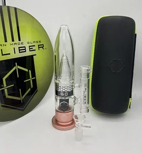 NUEVO COBRE 10" .50 Calibre Vidrio Tubo de Agua Cachimba Turbina Perc Hecho en Estados Unidos - Imagen 1 de 12