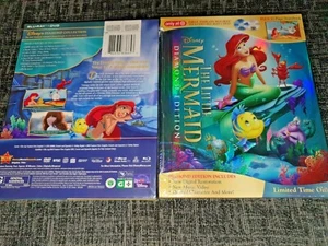 The LITTLE MERMAID Blu-ray+DVD Target Exclusive 32-Page Rare Digibook New&Sealed - Imagen 1 de 1
